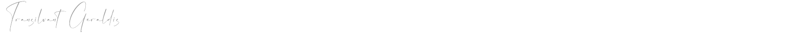 Transilvant Geraldis font preview
